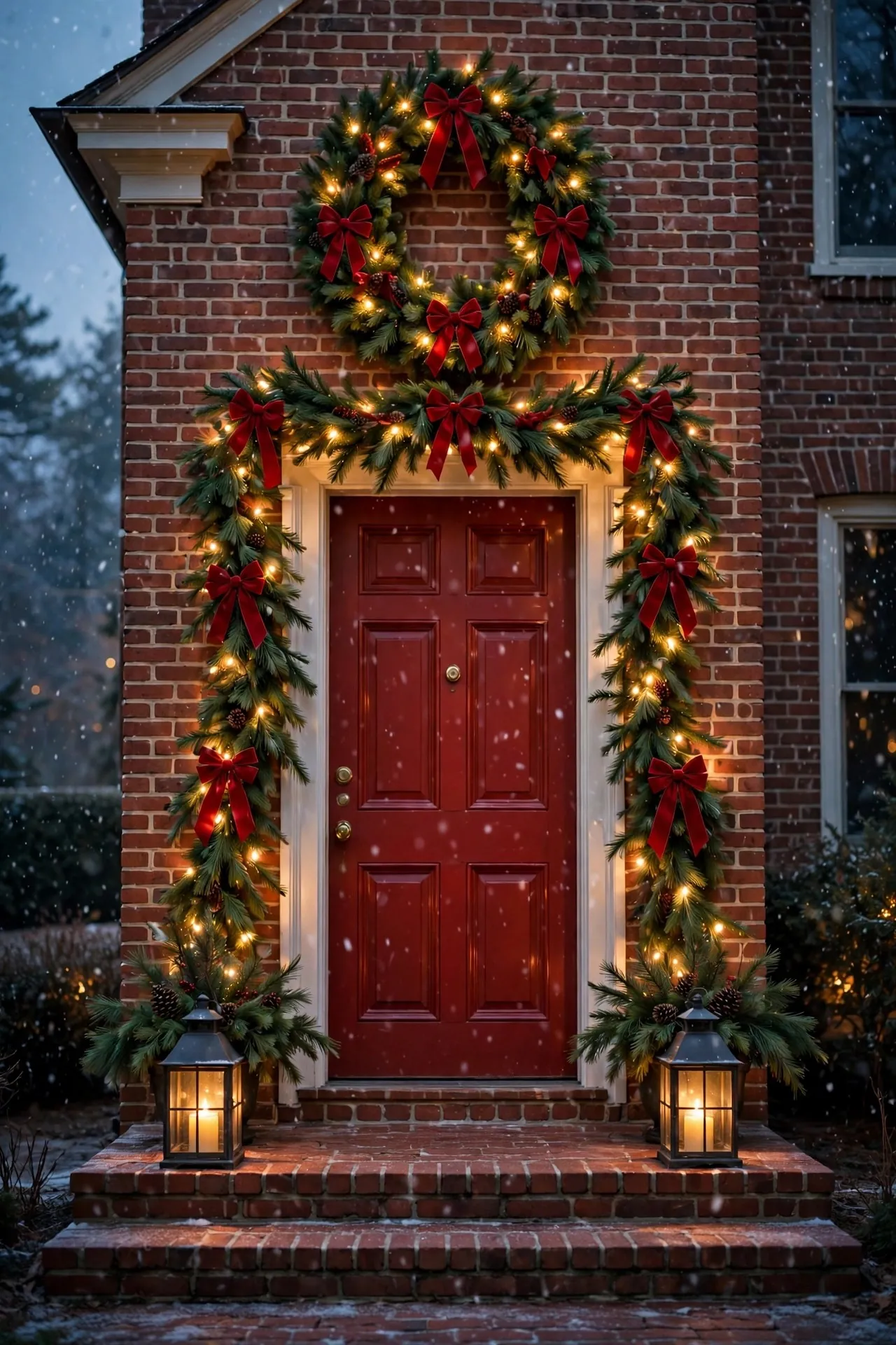 20 Christmas Porch Decor Ideas for a Warm Holiday Welcome
