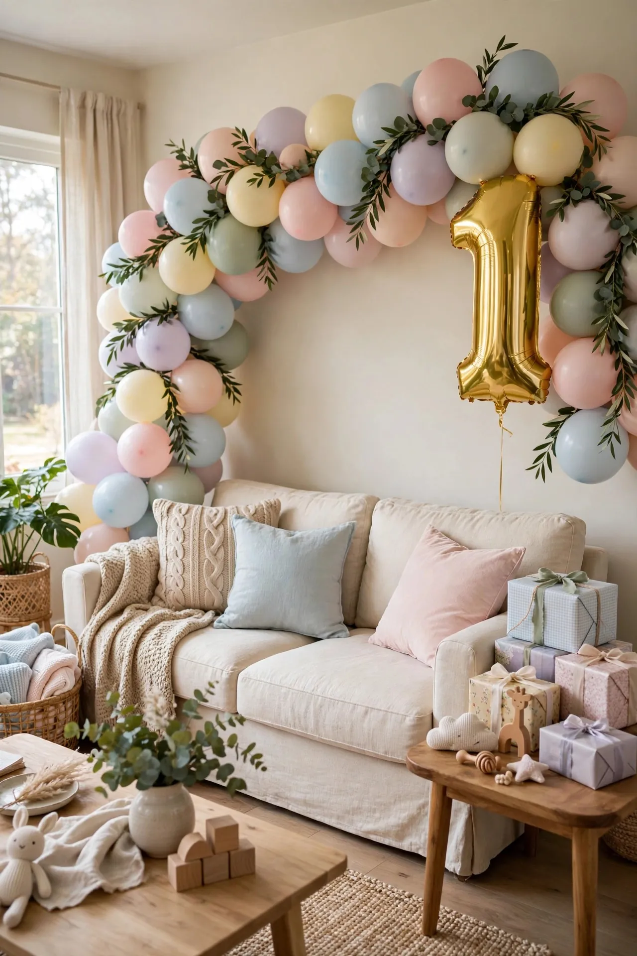 22 First Birthday Decoration Ideas at Home (Girl, Boy & Neutral)