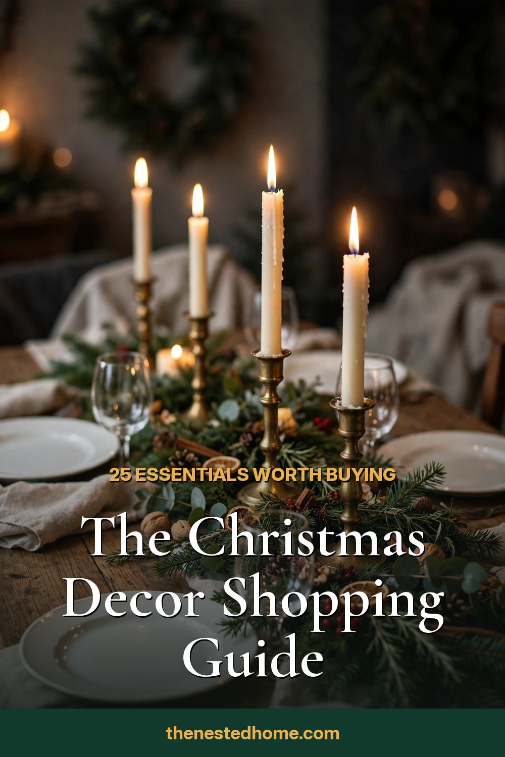 The Christmas Decor Shopping Guide: 25 Essentials Worth Buying pin