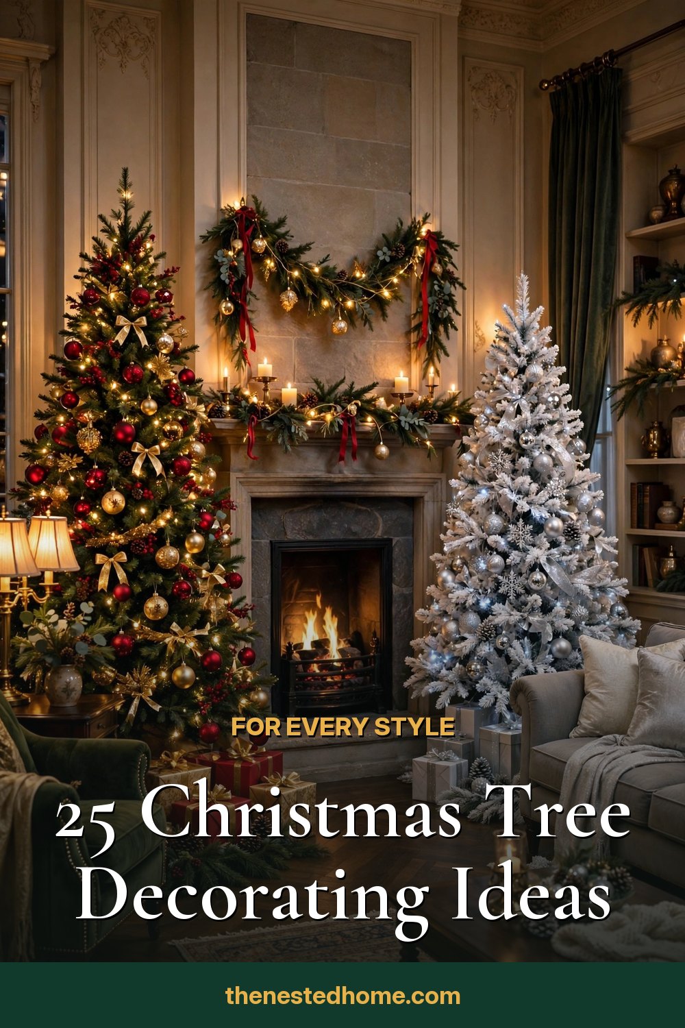 25 Christmas Tree Decorating Ideas for Every Style pin