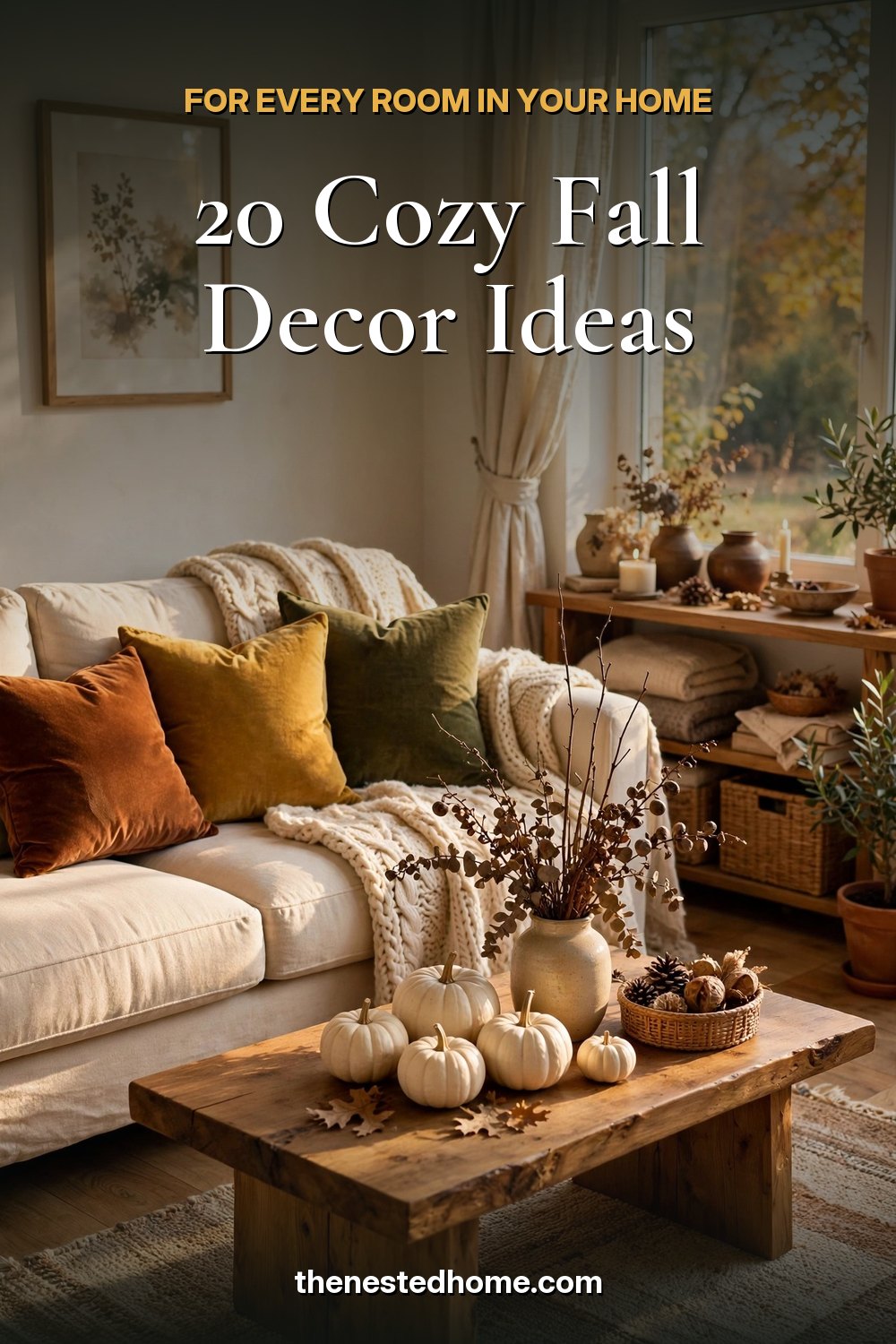 20 Cozy Fall Decor Ideas for Every Room in Your Home pin