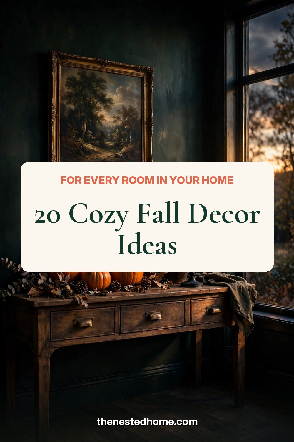 20 Cozy Fall Decor Ideas for Every Room in Your Home pin