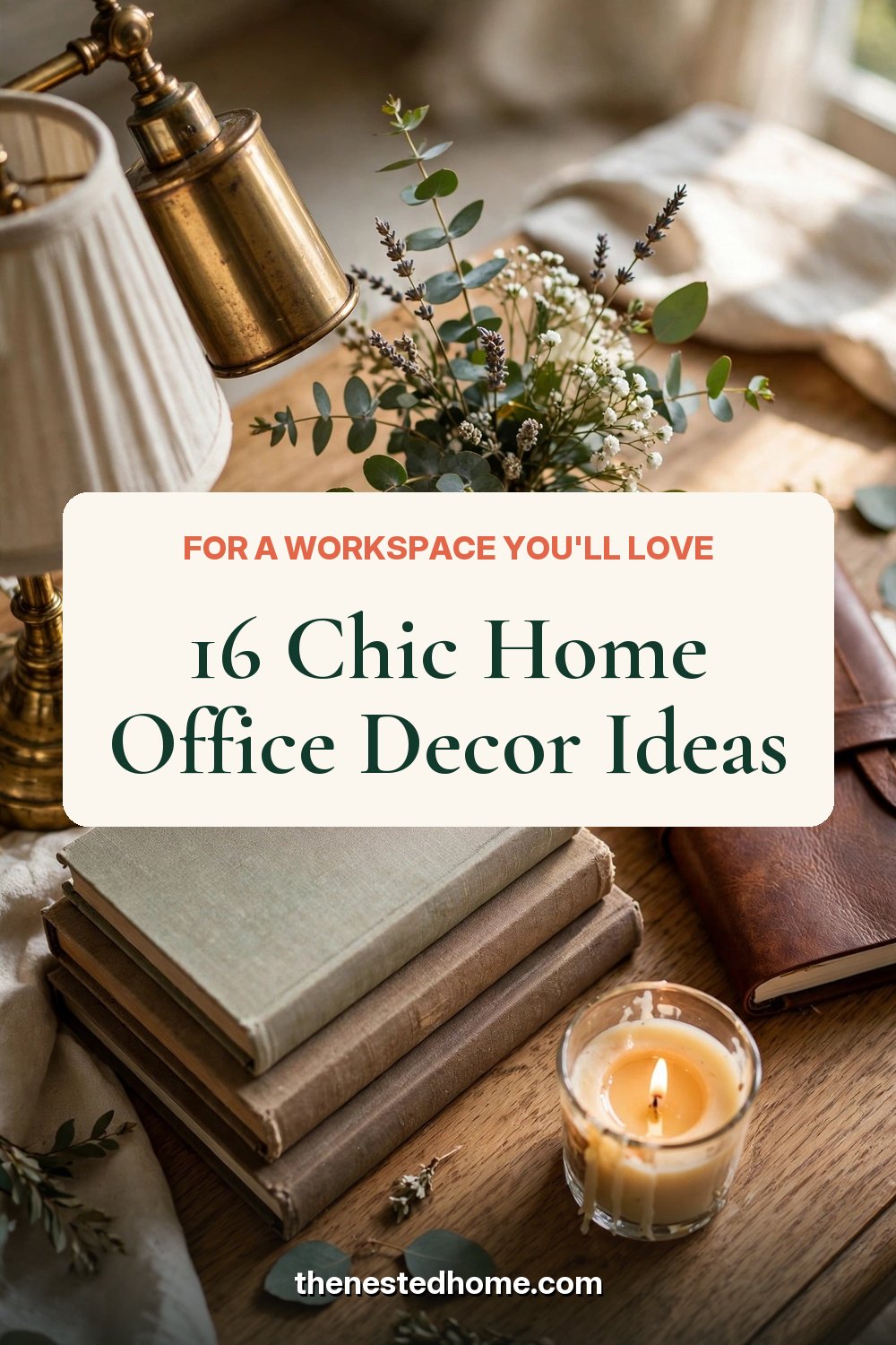 16 Chic Home Office Decor Ideas for a Workspace You'll Love pin
