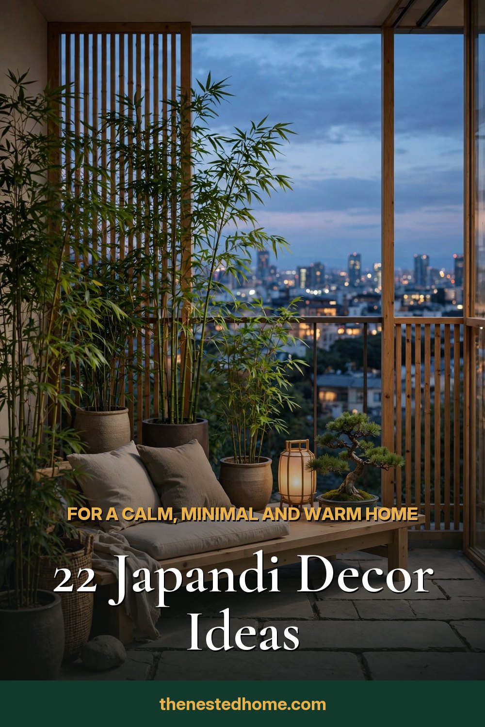 22 Japandi Decor Ideas for a Calm, Minimal and Warm Home pin