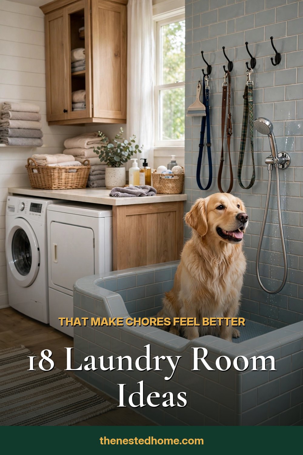 18 Laundry Room Ideas That Make Chores Feel Better pin