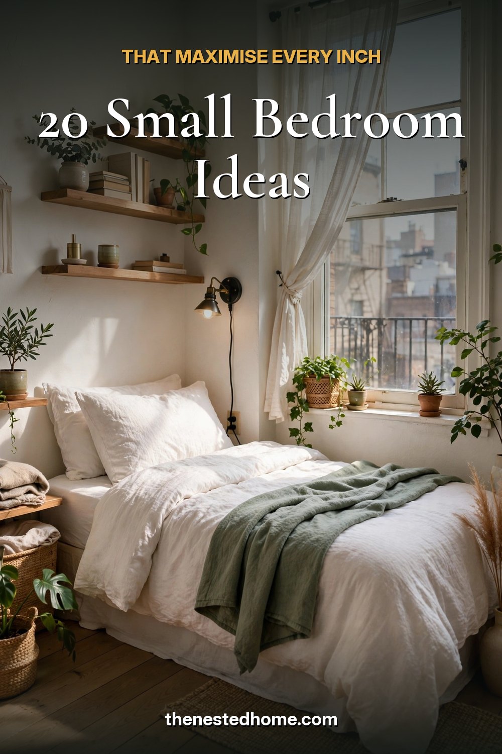 20 Small Bedroom Ideas That Maximise Every Inch pin